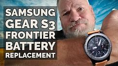 Samsung Gear S3 Frontier Battery Replacement Tutorial