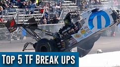 Top 5 Top Fuel break ups