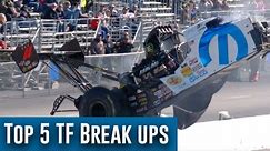 Top 5 Top Fuel break ups
