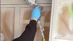 How to Spray Paint Kitchen Cabinets Derby - Kitchen Cabinet Colours #spraymastersuk