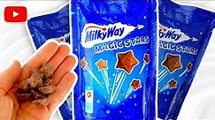 MilkyWay Magic Stars | Milk Chocolate Stars | ASMR Presentation & Opening | Interesting Food Facts