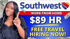 SOUTHWEST WORK FROM HOME | AIRLINE REMOTE JOBS | ONLINE JOBS