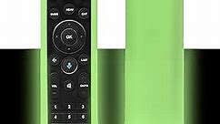 Luminous Green Case for FiOS TV Voice Remote, Fit for Verizon FiOS TV One Voice Remote Control 2019 - MG3-R32140B VRC4100 BLE Remote Shockproof, Washable, Skin-Friendly, Anti-Lost (Glow in Dark Green)