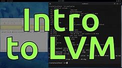 Intro to LVM - video Dailymotion