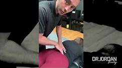 Chiropractic Adjustment for Hip Pain and Assessment Dr. Jordan Fairley