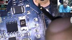 Laptop motherboard repair from a beginner point of view