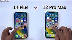 iPhone 14 Plus vs 12 Pro Max - SPEED TEST
