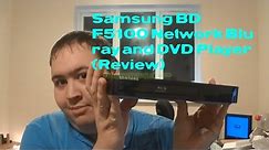 Samsung BD F5100 Network Blu ray and DVD Player (Review)