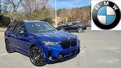 2024 BMW X3M Competition: POV Start Up, Test Drive, Walkaround and Review