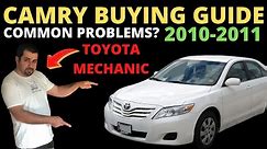 2010-2011 Toyota Camry Buying Guide