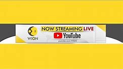 India's first and only international news channel, WION, is now streaming LIVE on YouTube.