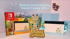 ❣️ nintendo switch (animal crossing edition) unboxing + set up + play with me ❣️