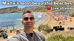 Live from Malta’s 2 MOST FAMOUS beaches