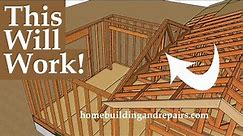 How To Use Girder Truss To Build Flat Ceiling In Home Additions - More Helpful Construction Ideas