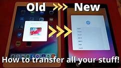 How to transfer all your iPad apps to a new iPad - super easy!