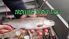 Trout Trolling Tips | How To Trolling For Trout In Lakes & Ponds.
