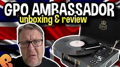 GPO Abassador - Unboxing & Review! #vinyl #recordplayer #fyp