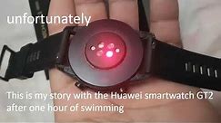 It's a failure- Huawei Smartwatch GT2- Swimming test