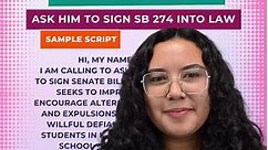 ⚠️Urgent Call to Action! We urge Governor Newsom to sign SB 274 into law for the sake of our students’ safety and well-being. Every child deserves to feel secure in their own classrooms. 🏫 #SB274 #SafeSchools #SiSePuede #DHF | Dolores Huerta Foundation