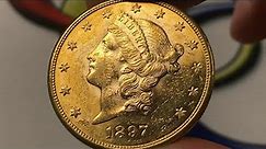 1897-S U.S. 20 Dollar Gold Coin • Values, Information, Mintage, History, and More