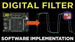 The Simplest Digital Filter (STM32 Implementation) - Phil's Lab #92