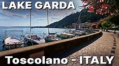 LAKE GARDA - Toscolano Maderno 4K - Italy - Lago di Garda 2023