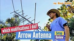 Arrow Antenna Review and Setup for ham radio satellite QSO