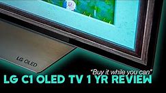 LG C1 OLED TV | Year One Review | Buy it While You Can!
