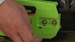 Poulan Chainsaw Repair - How to Replace the Guide Bar