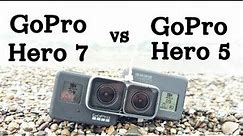 GoPro Hero 7 vs Hero 5 COMPARISON
