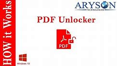 How to Unlock PDF File & Remove Password PDF Security for Editing Online