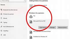 Microsoft print to pdf windows 10 fix and Install-2021