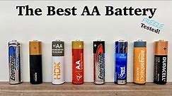 The Best AA Battery // Cold Tested