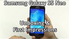 Samsung Galaxy S5 Neo - Unboxing and first impressions