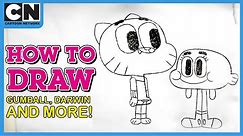 How To Draw Your Favourite Cartoon Network Characters | Imagination Studios | Cartoon Network