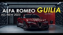 Alfa Romeo Guilia All New Facelift 2025 Concept Car, AI Design