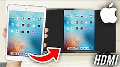 How To Screen Mirror iPad To TV With HDMI - Full Guide