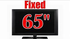 Trashpicked 65" TV fixed for under $10 | 8 blinks Panasonic TC-65S1