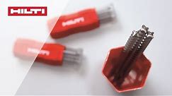 INTRODUCING the Hilti TE-CX hammer drill bit - see how it works