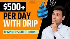 DRIP Network Beginner's Guide💧 How to Get Started With the DRIP Network in 2022