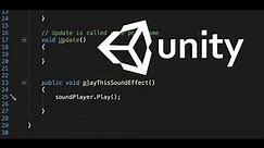 Unity - Play A Sound Effect With Button Click (2022) | EASY Unity Tutorial