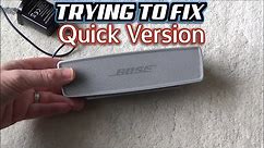 Trying to FIX: BOSE SoundLink Mini II SPEAKER (Quick Version)