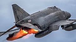 The BEST Solo Fast Jet Display!! - RAF F4 Phantom - West Malling 1988