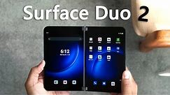 Surface Duo 2 Microsoft's Dual Screen Foldable Phone