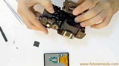 How to replace Sony A7 A7R LCD screen
