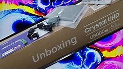 New Samsung AU8000 Crystal 4K TV Unboxing + Setup with Demo