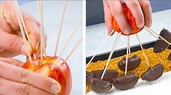 Skewer An Apple & Roll It Through Chocolate To Create A True Masterpiece!