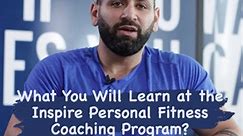 Become an EXCEPTIONAL Personal Fitness Coach/Trainer! Here’s what you will learn: ✅ Human Anatomy ✅ Exercise Physiology ✅ Biomechanics of Exercise ✅ Fitness Nutrition ✅ Coaching Behavioral Change ✅ Evidence-Based Coaching ✅ Exercise Techniques and Methods ✅ Flexibility ✅ Program Design ✅ PT Specialties and Additional Topics Join IFA and become an exceptional Personal Fitness Coach! | Inspire Fitness Academy
