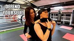 How to Defend Yourself from Attack! - Martial Arts Zara Phythian shows Yvette Rowland!