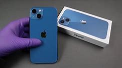 iPhone 13 ( Blue Colour ) Unboxing - ASMR | Camera Test